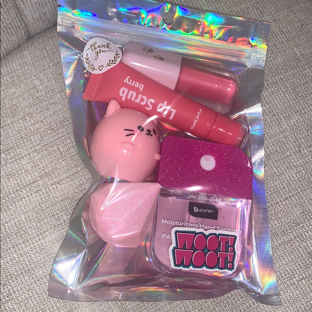 Disney Pink Lip Balm & Gloss Set